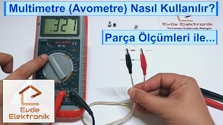 Multimetre Nasıl Kullanılır Multimetre Avometre ile Ölçümler Yapmak 7 [upl. by Nason]