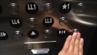 New Thyssenkrupp Traction Elevators at Seattle Marriott Bellevue [upl. by Novelc868]