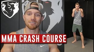 Beginners MMA Crash Course Lesson 1 Basics [upl. by Enowtna]