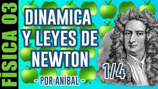 Dinámica y Leyes de Newton parte 1 de 4  Física 03 CBC  Física En Segundos por Aníbal [upl. by Wier998]