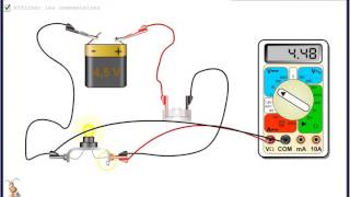 Tutoriel  Utilisation dun voltmètre [upl. by Ysabel]