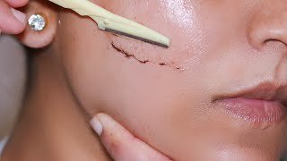 This is How to SHAVE Your Face for Clear Smooth Skin [upl. by Di]