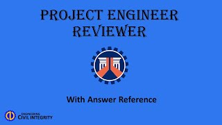 Project Engineer Reviewer Part 1  4 with answer Reference [upl. by Hokanson426]