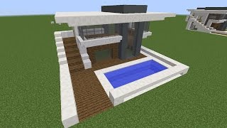 Minecraft Modern Ev Yapımı [upl. by Cohligan]