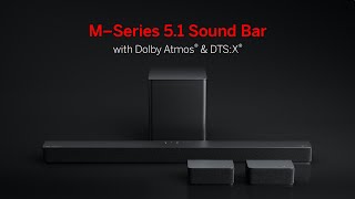 Experience the Impact  VIZIO MSeries 51 Sound Bar with Dolby Atmos® and DTSX® [upl. by Slyke]