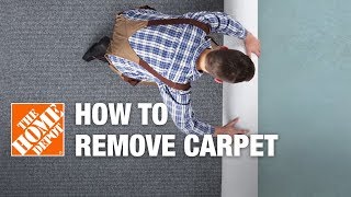 How to Remove Carpet  DIY Carpet Removal [upl. by Ahrendt917]