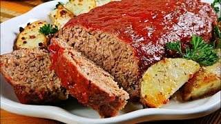 Homemade Meatloaf Recipe  How to make the perfect meatloaf [upl. by Ruel]