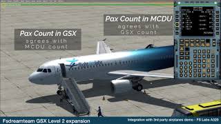 GSX Level 2 Expansion  FSLabs A320 Integration [upl. by Eisnil]