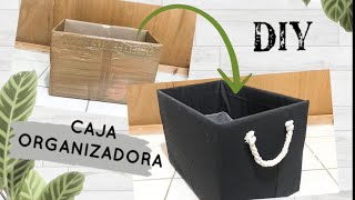 DIY Caja Organizadora  transformación de caja de cartón [upl. by Tarah]