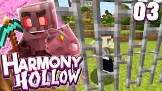 Minecraft Harmony Hollow Modded SMP Episode 3 Tasers amp Cages [upl. by Aninahs]