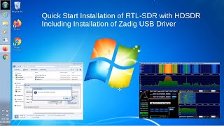 Quick Start RTL SDR with HDSDR Installation [upl. by Idihsar]