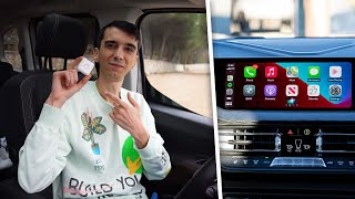 Arabanıza Kablosuz CarPlay Ekleyen Adaptör Carlinkit [upl. by Priebe]