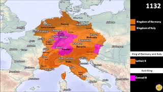 History of the Germans the rise of the Holy Roman Empire [upl. by Mirisola404]