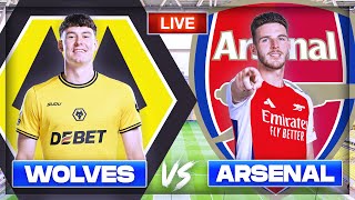 Wolves vs Arsenal LIVE Watch Along [upl. by Oidiple277]