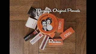 Murrays Original Pomade  Hair Product Review [upl. by Whipple437]