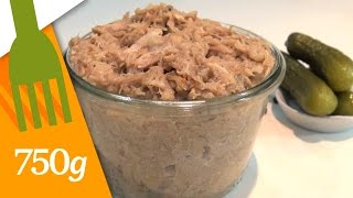 Recette des Rillettes de porc maison  750g [upl. by Denney]