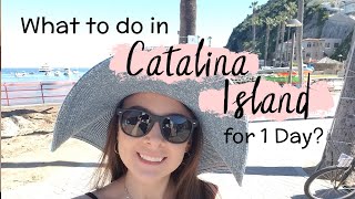 Visiting Catalina Island One day trip to Catalina Island California [upl. by Anastatius253]