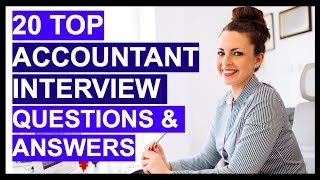 TOP 20 ACCOUNTANT Interview Questions And Answers [upl. by Acisej]