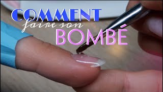 TUTO ONGLE EN GEL ⎥ Comment faire son bombé [upl. by Steinman]