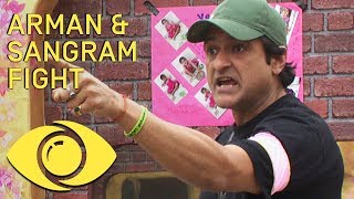 Sangram and Arman Fight  Bigg Boss 7  Big Brother Universe [upl. by Edecrem]