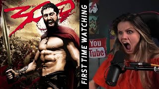 300 MOVIE REACTION FIRST TIME WATCHING [upl. by Ehcropal808]