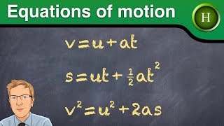 Equations of motion Higher Physics [upl. by Etti]