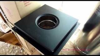 Wood Stove Chimney System Components amp Installation video review 2 [upl. by Omsare]