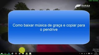 Como baixar música de graça e copiar para o pendrive [upl. by Sukey924]