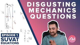 A Nice Little SUVAT Question  Disgusting ALevel Mechanics Questions Episode 1 [upl. by Sweyn634]