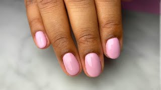 HOW TO Gel Polish On Natural Nails TIPS amp TRICKS [upl. by Hayilaa]