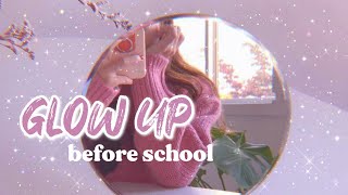 how to glow up before school  7 DAYS CHALLENGE [upl. by Aicul403]