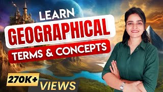 Geographical Terms Explained  Geography Terminology amp Concept  World Geography by Parcham Classes​ [upl. by Nabetse708]