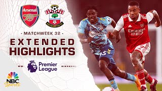 Arsenal v Southampton  PREMIER LEAGUE HIGHLIGHTS  4212023  NBC Sports [upl. by Silado]