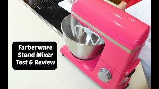 Farberware Stand Mixer Review  Budget Stand Mixer  Amy Learns to Cook [upl. by Padgett452]