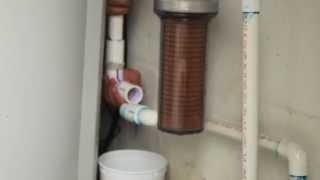 PVC Pipe leak fixing technique [upl. by Ariaj980]