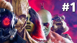 MARVELS GUARDIANS OF THE GALAXY Gameplay Walkthrough Part 1  INTRO [upl. by Beasley]