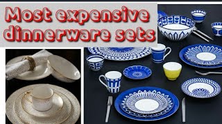 Most expensive dinnerware set [upl. by Tadd216]