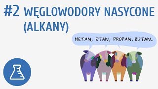 Węglowodory nasycone alkany 2  Węglowodory [upl. by Lipinski]