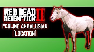 Perlino Andalusian Wild Horse Location  Red Dead Redemption 2 [upl. by Tray]