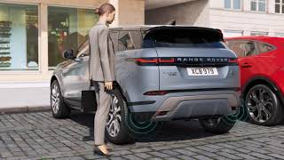 How to use Gesture Tailgate  Range Rover Evoque 20MY [upl. by Shull]