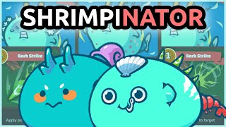 Standard Shrimpinator  1817 MMR Season 21 Gameplay  Axie Infinity [upl. by Toogood960]