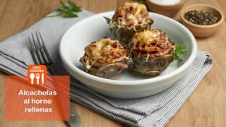 Alcachofas rellenas de carne  Recetas Nestlé Cocina [upl. by Jaban]