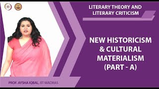 New Historicism and Cultural Materialism  Part A [upl. by Gizela]