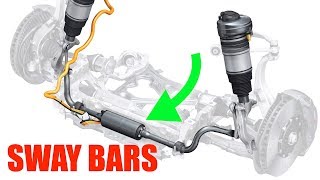 How AntiRoll Bars Work  How To Improve Car Handling [upl. by Ahtiekahs]