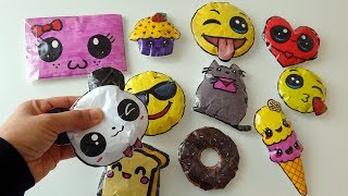 KAĞITTAN SQUISHY FİKİRLERİ 2  Slime Squishy  DIY Paper Squishy İdeas [upl. by Darreg608]