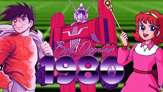 Top Anime Openings of 1980 [upl. by Wilma]