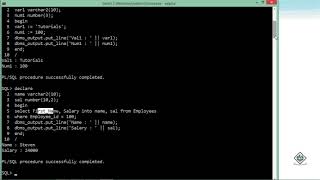 Oracle  PLSQL  Getting Started [upl. by Alyakem317]