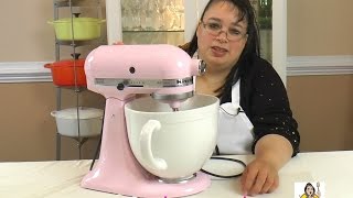 KitchenAid Artisan 5 Quart Stand Mixer Unboxing  Stand Mixer Review  Amy Learns to Cook [upl. by Anidan]