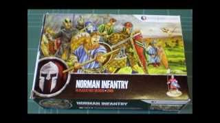 Miniature Review  28mm Plastic Norman Infantry from Conquest Games [upl. by Rogozen]