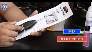 IKEA MILK FROTHER Review amp Battery Installation [upl. by Potash392]